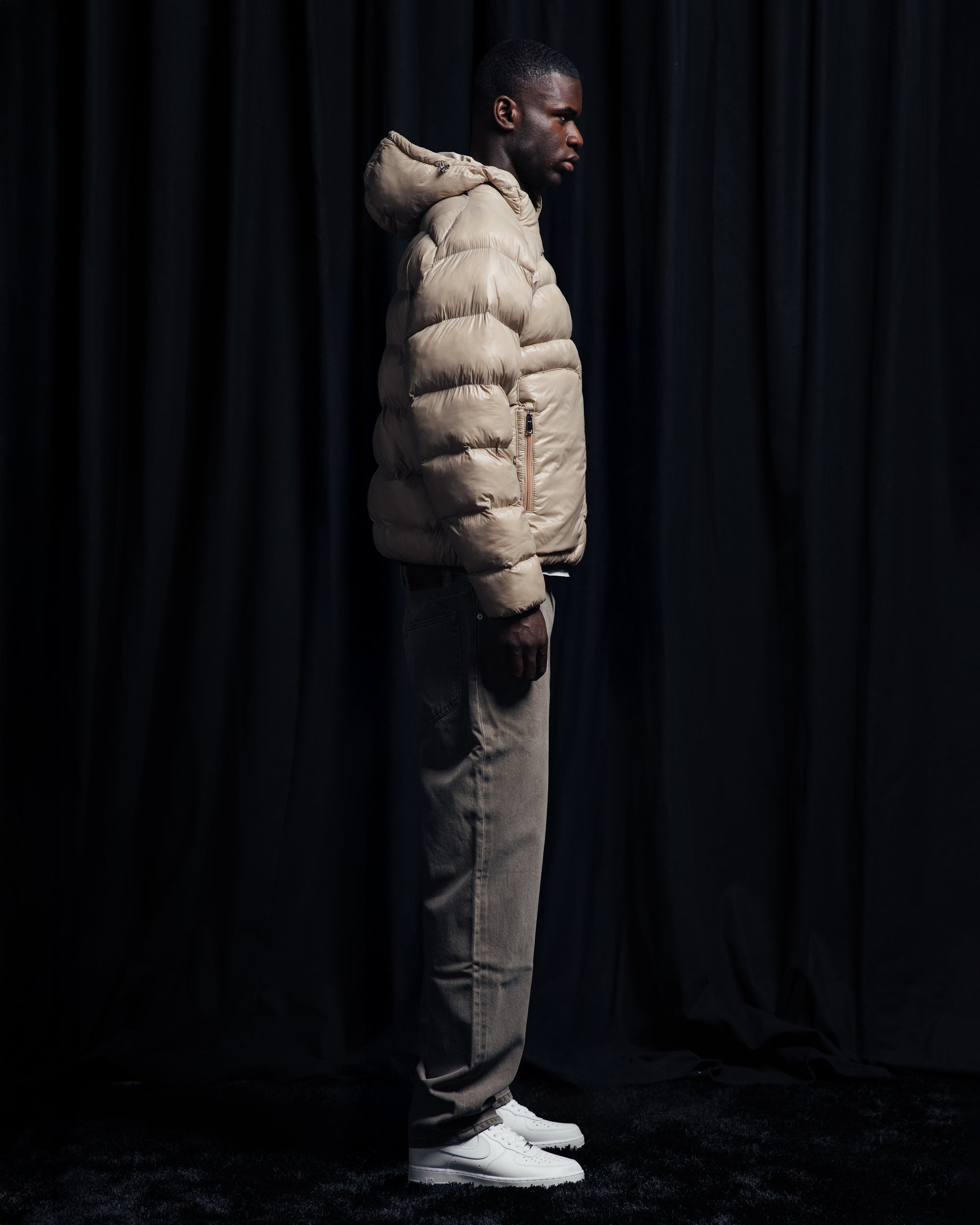 Glossy Puffer Jacket