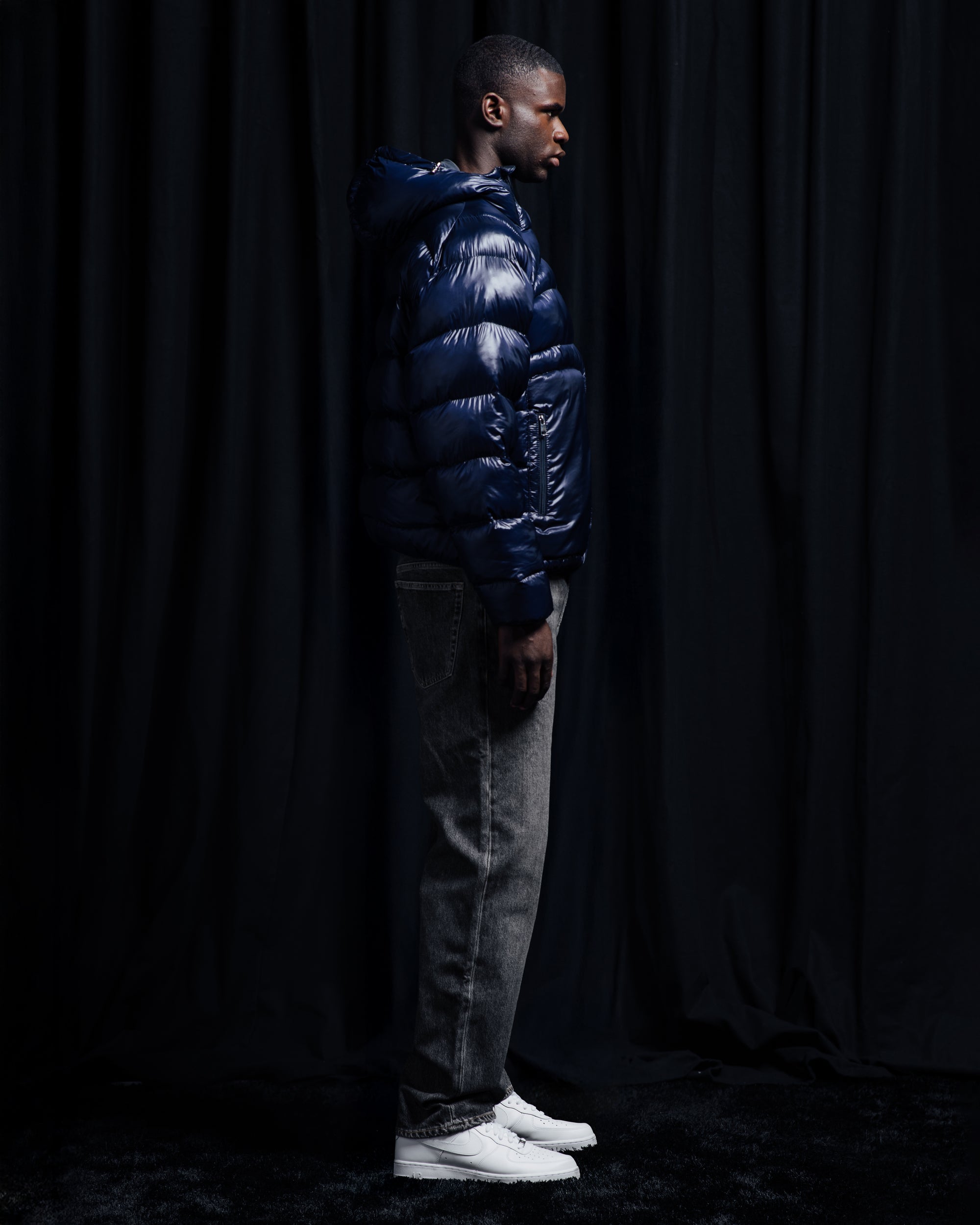 Glossy Puffer Jacket