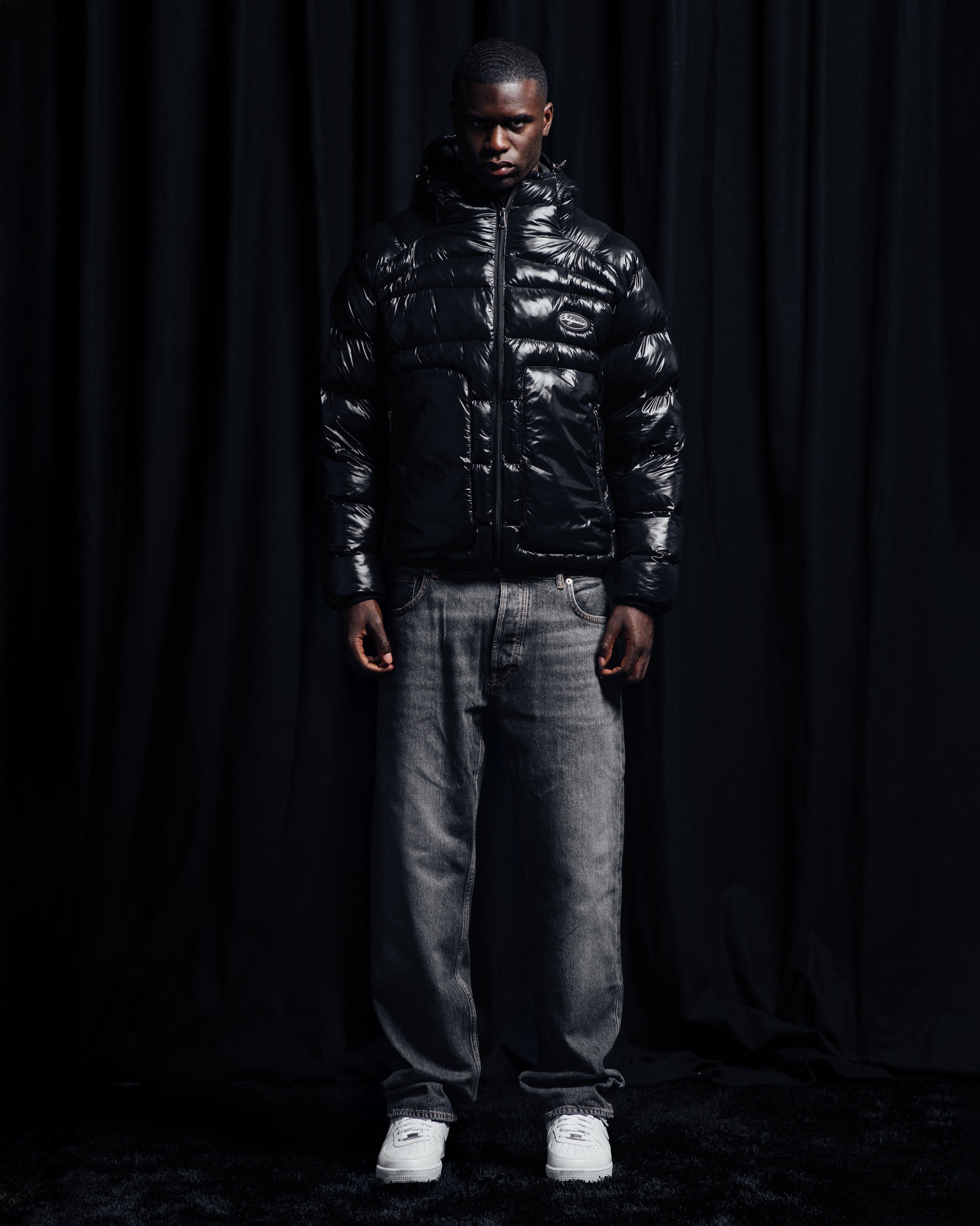 Glossy Puffer Jacket