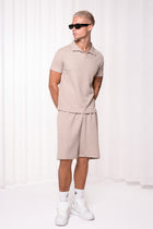 Slim Waffle Polo