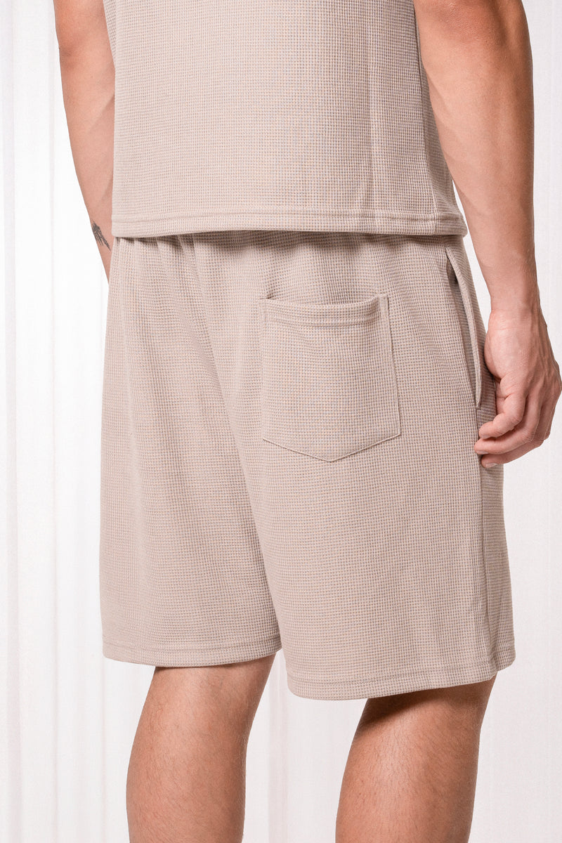 Slim Waffle Shorts