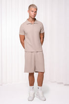 Slim Waffle Polo
