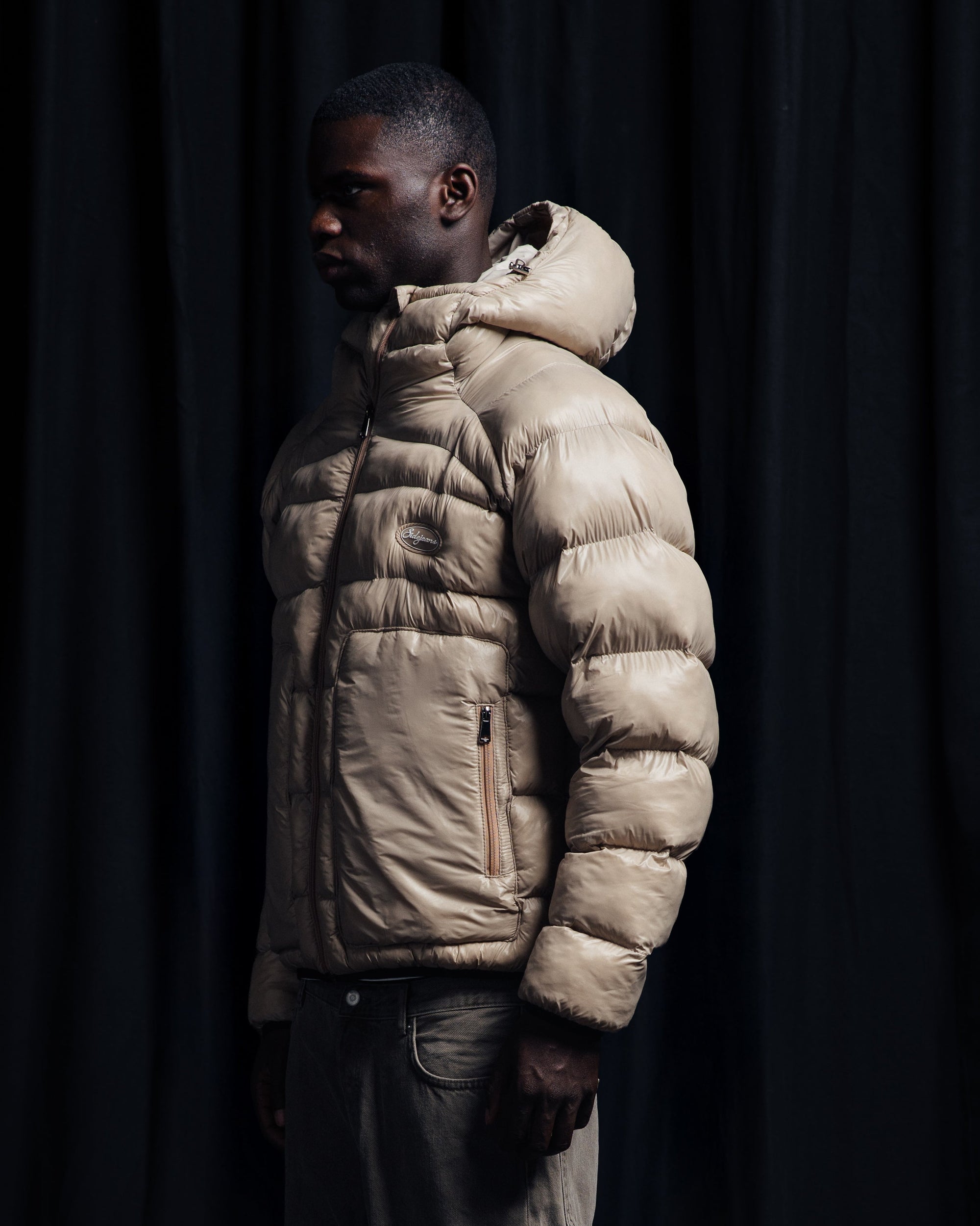 Glossy Puffer Jacket