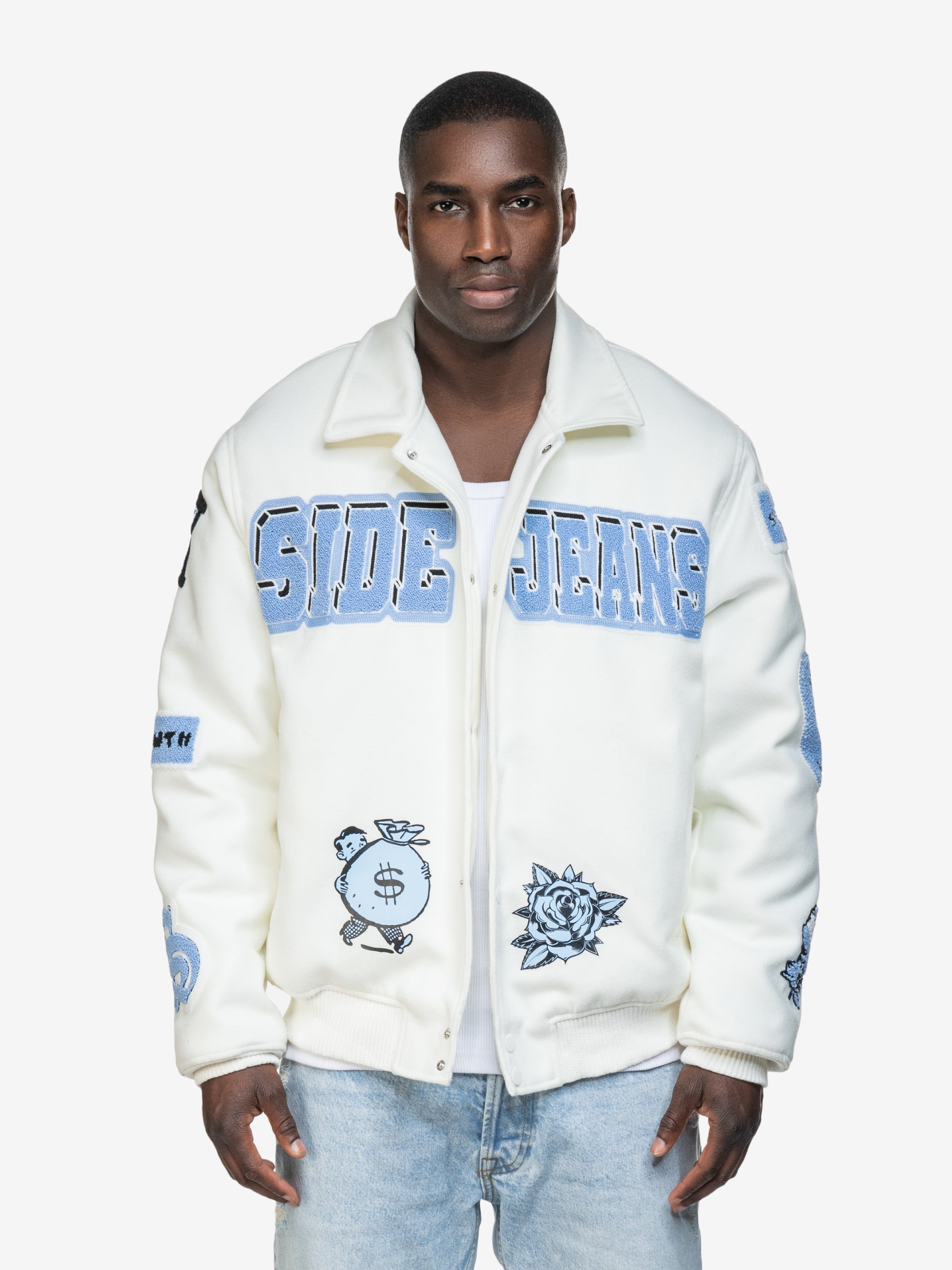 SIDEJEANS FINANCIAL GROWTH COLLEGE JACKET