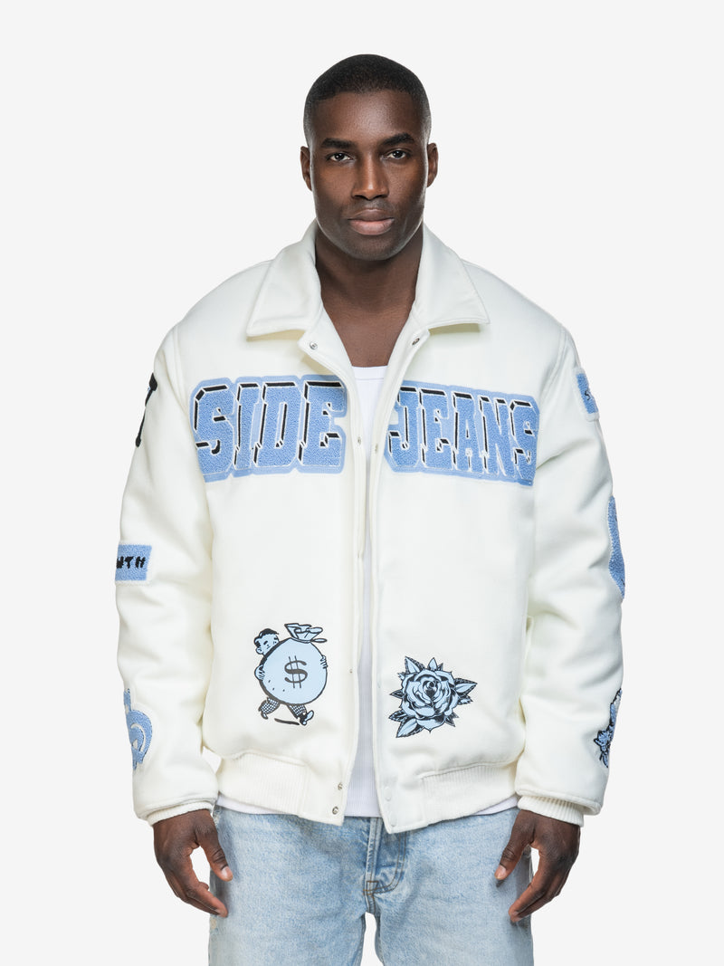 SIDEJEANS FINANCIAL GROWTH COLLEGE JACKET