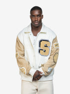 GROWTH SIDEJEANS COLLEGE JACKET