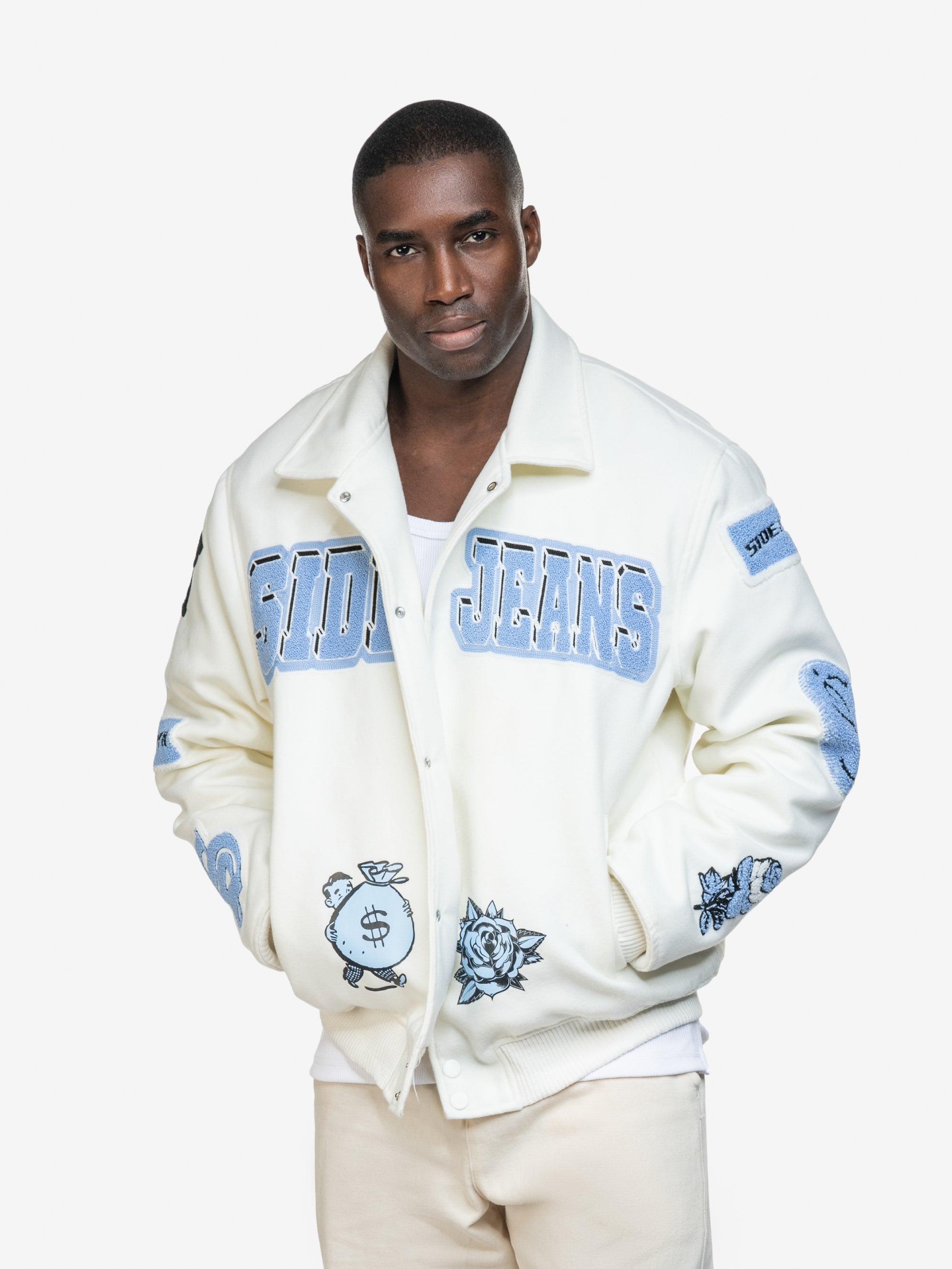 SIDEJEANS FINANCIAL GROWTH COLLEGE JACKET