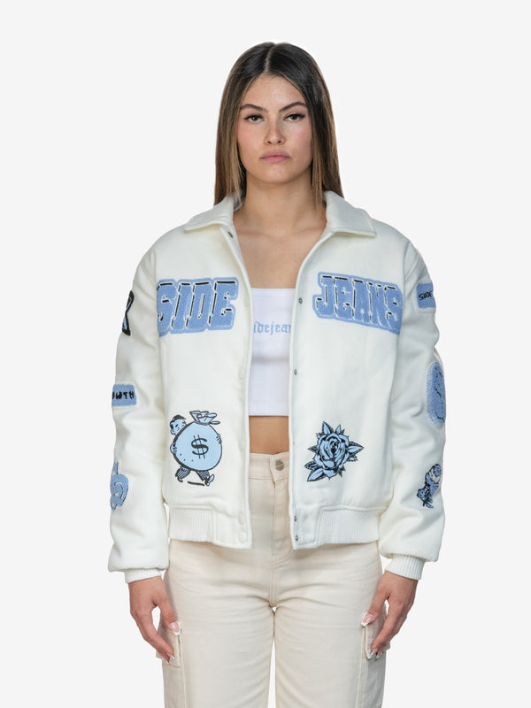 SIDEJEANS FINANCIAL GROWTH COLLEGE JACKET