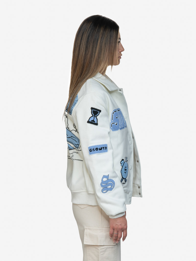 SIDEJEANS FINANCIAL GROWTH COLLEGE JACKET