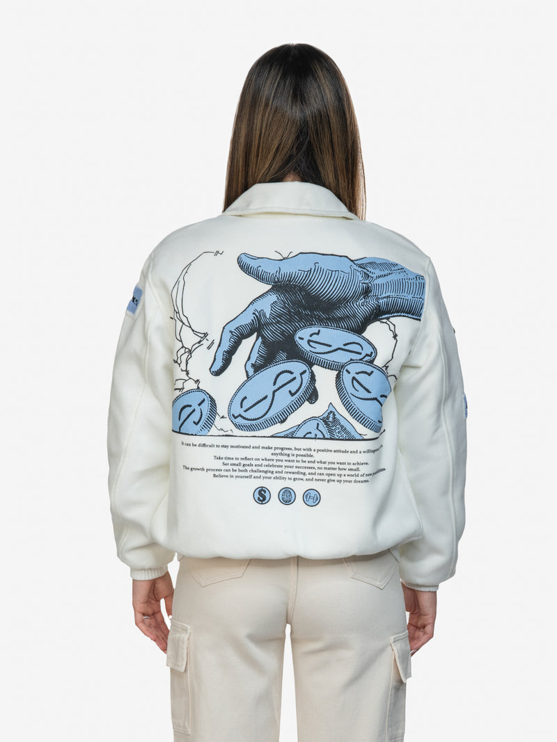 SIDEJEANS FINANCIAL GROWTH COLLEGE JACKET