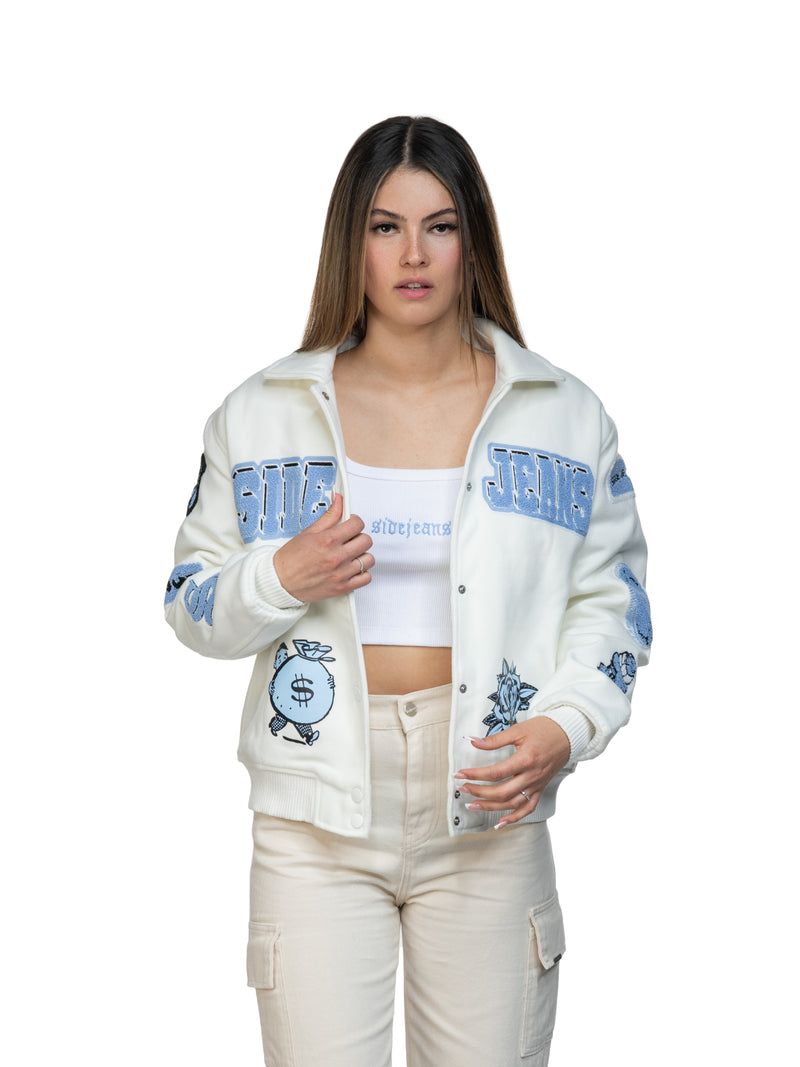 SIDEJEANS COLLEGE JACKET
