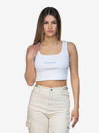 CROPPED TOP SIDEJEANS WHITE