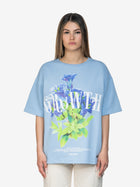 GROWTH FLOWER TEE BABYBLUE