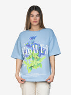 GROWTH FLOWER TEE BABYBLUE