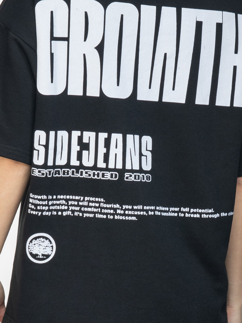 SIDEJEANS TEE BLACK