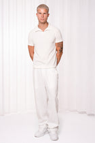 Slim Waffle Polo