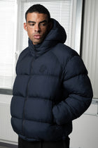 Signature Puffer Dark Navy