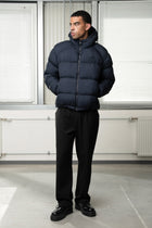 Signature Puffer Dark Navy