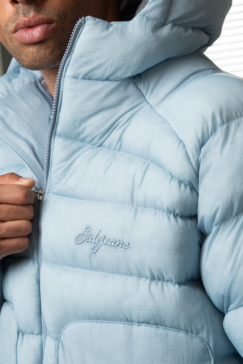 Signature Puffer Baby Blue