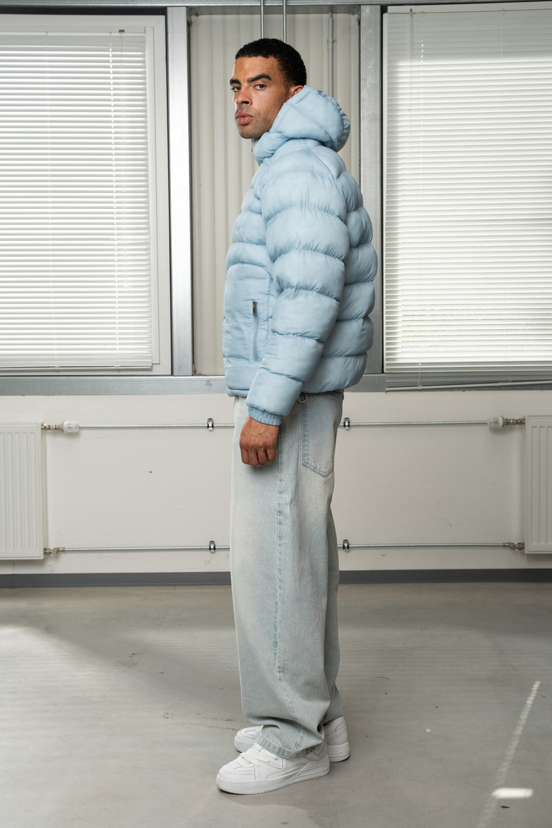 Signature Puffer Baby Blue