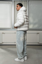 Signature Puffer White