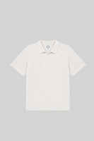 Slim Waffle Polo