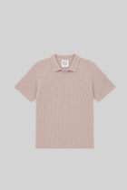 Slim Waffle Polo