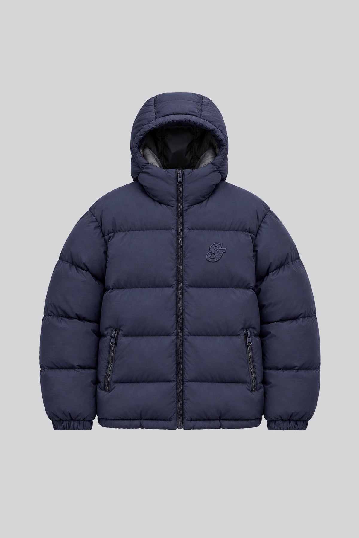 Signature Puffer Dark Navy