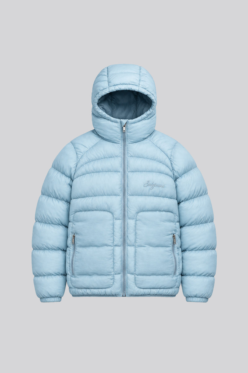 Signature Puffer Baby Blue