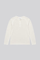 Waffle Slim Henley Longsleeve
