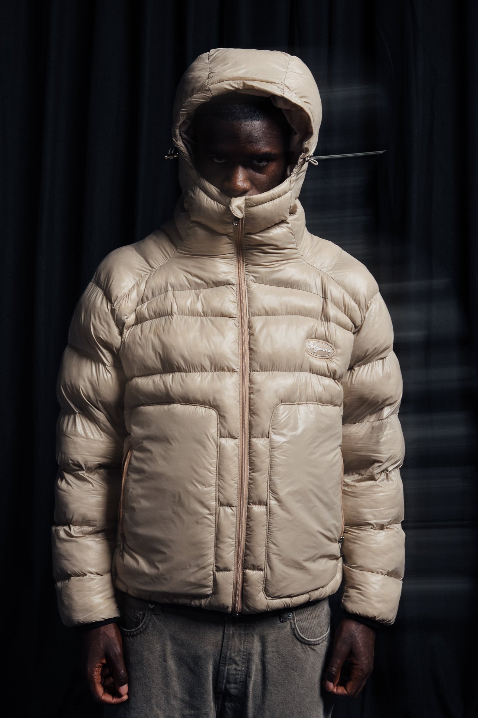 Glossy Puffer Jacket