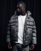 Glossy Puffer Jacket