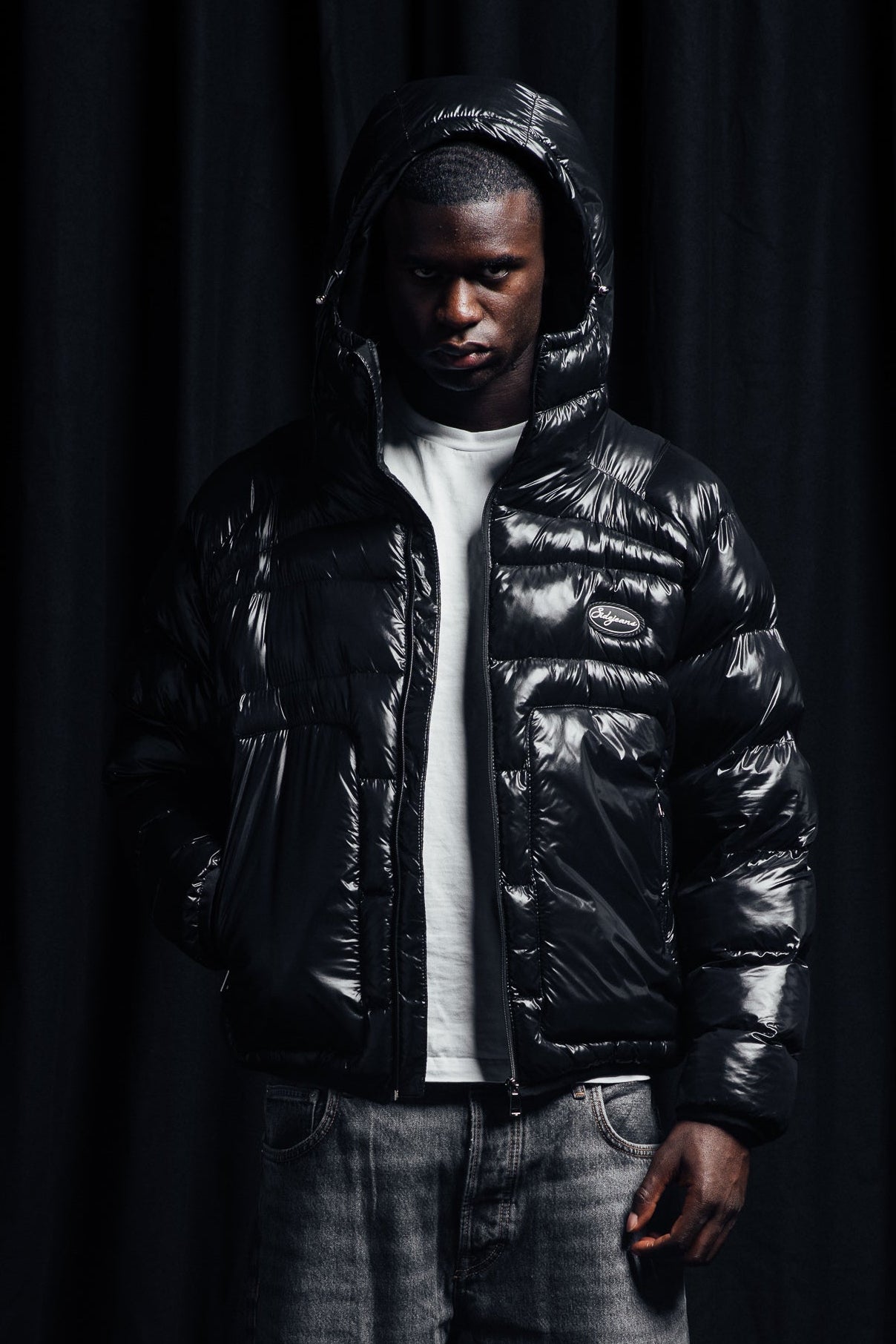 Glossy Puffer Jacket