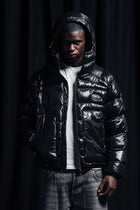 Glossy Puffer Jacket