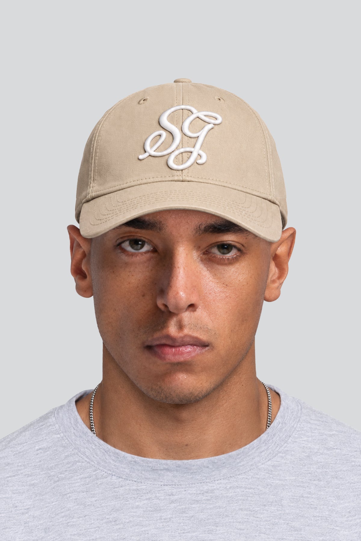 SJ Logo Cap Beige