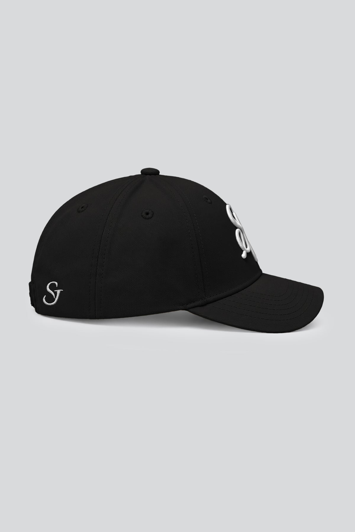 SJ Logo Cap Black