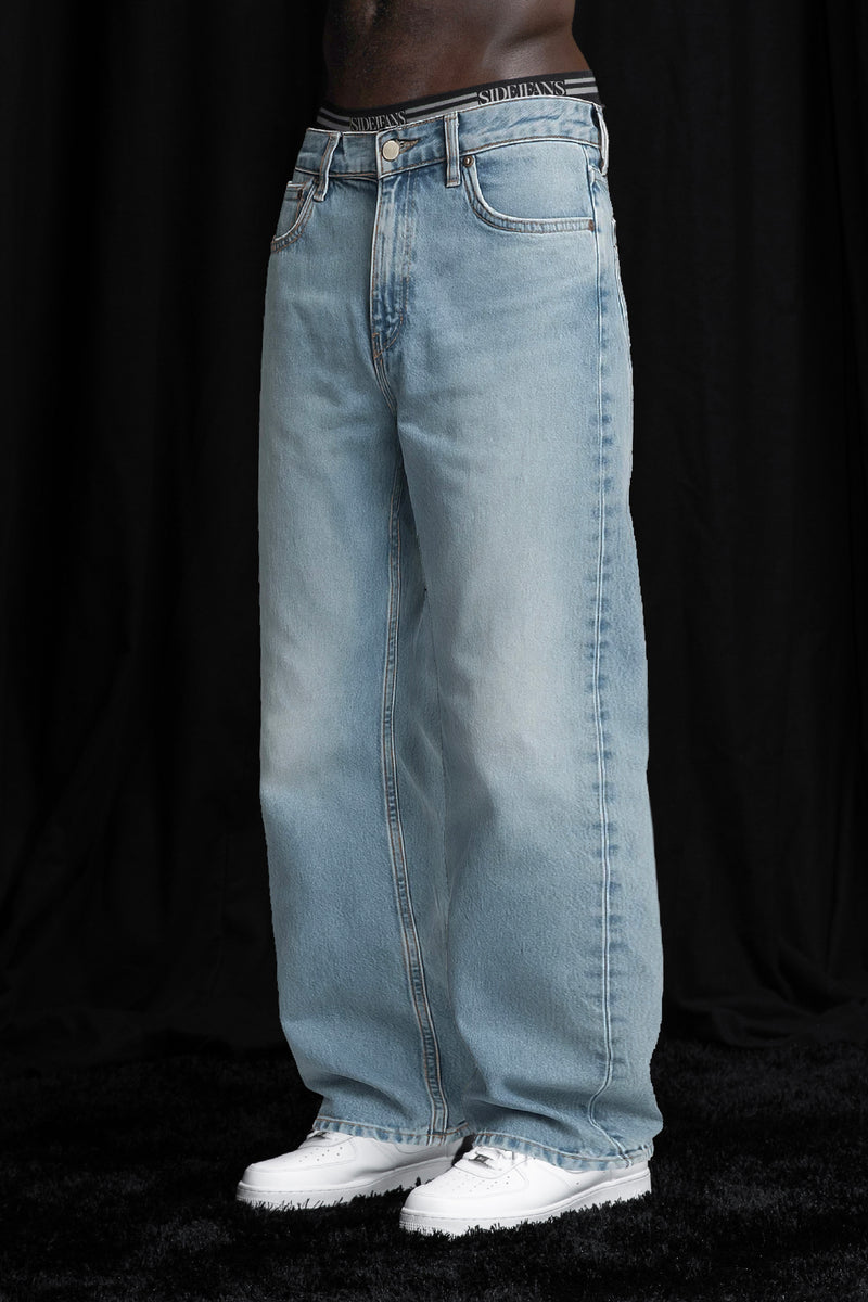 Baggy Fit - Washed Denim