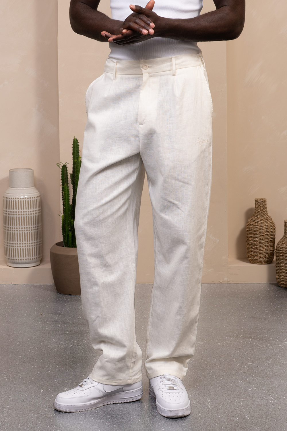 Tailored Linen Pants