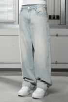 Washed Wide Denim