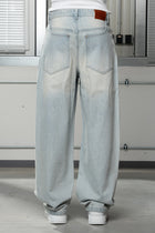 Washed Wide Denim