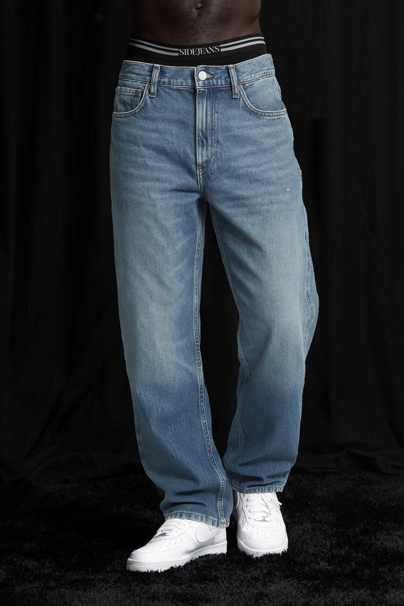 Straight Fit - washed  Denim