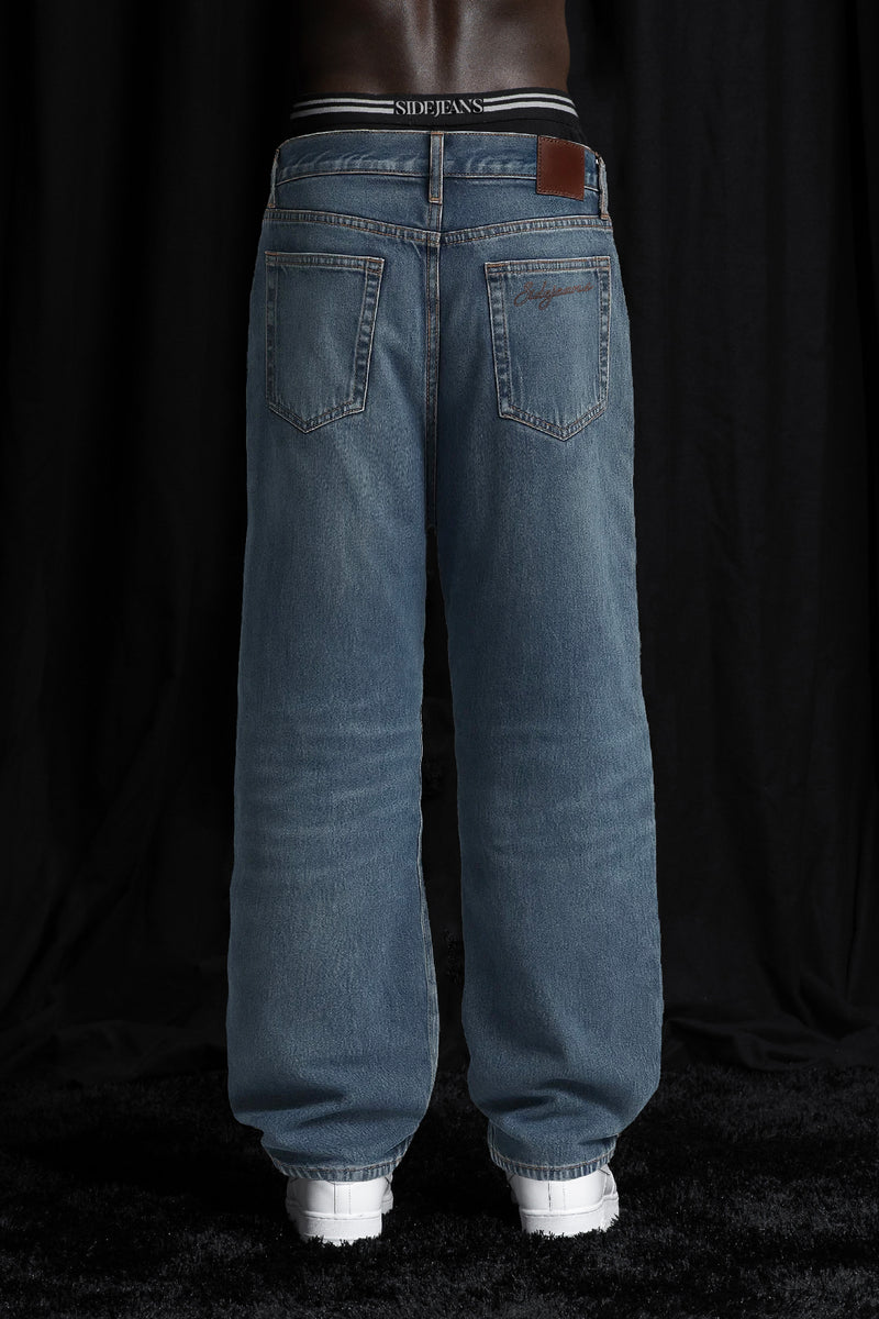Baggy Fit - Washed Denim