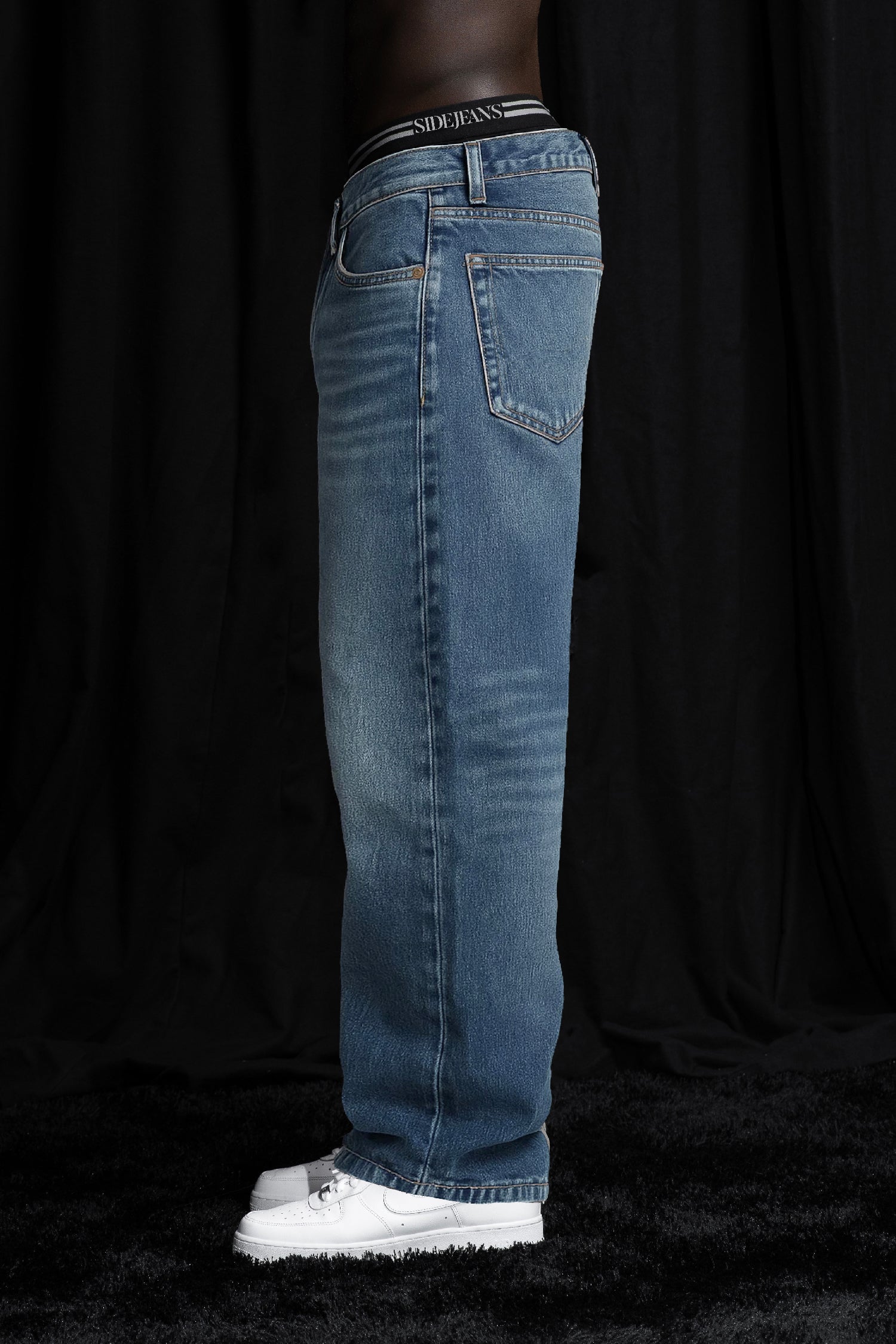 Baggy Fit - Washed Denim