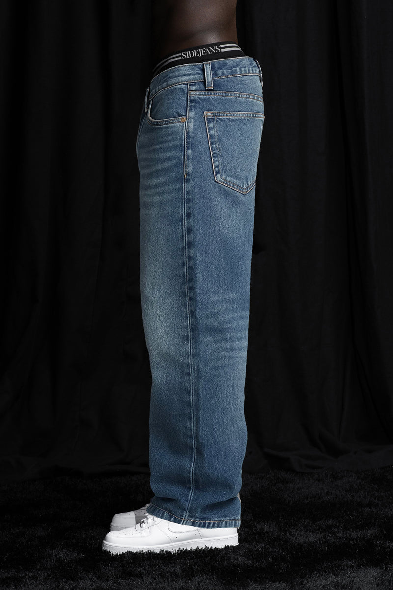 Baggy Fit - Washed Denim
