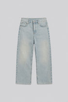 Washed Wide Denim