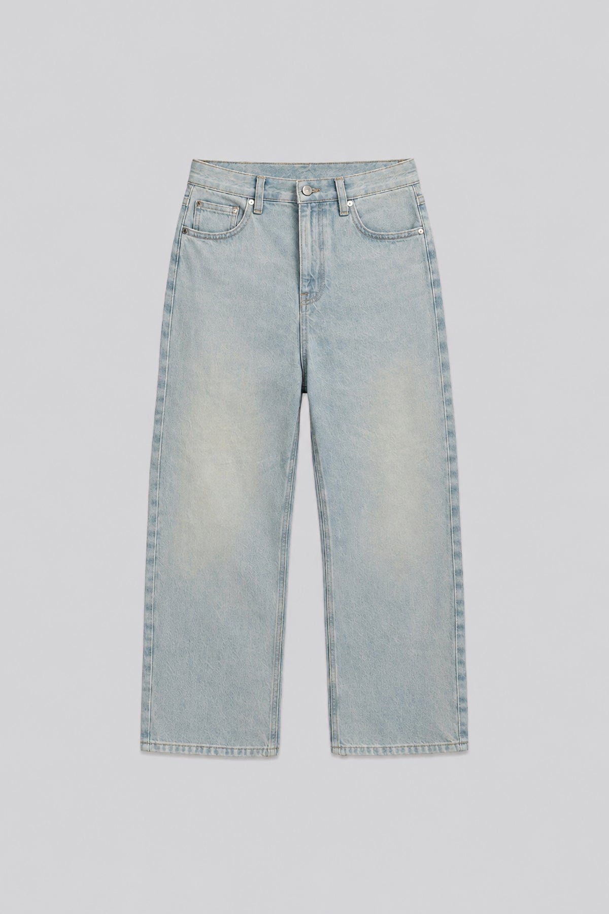 Washed Wide Denim