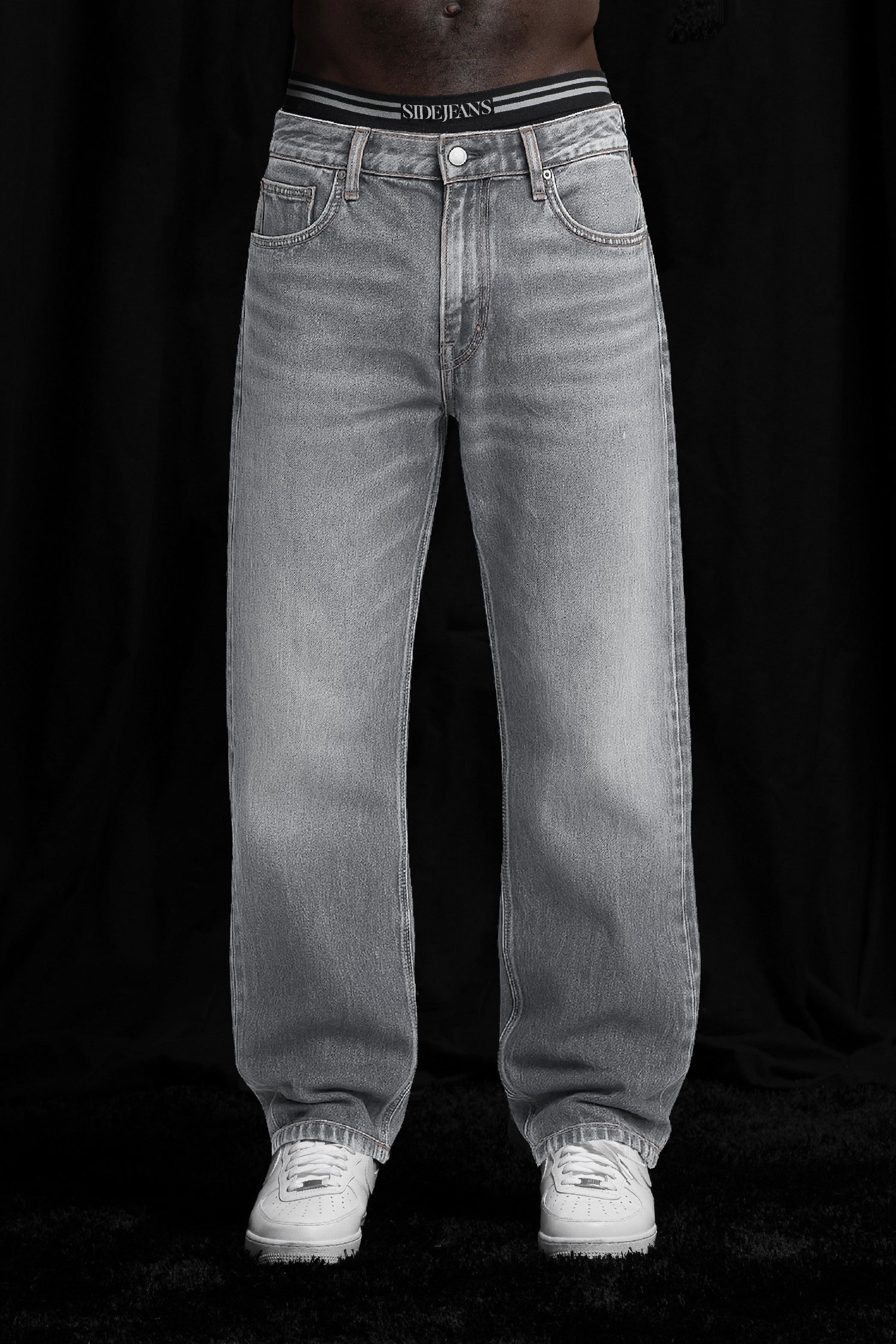 Straight Fit - washed  Denim