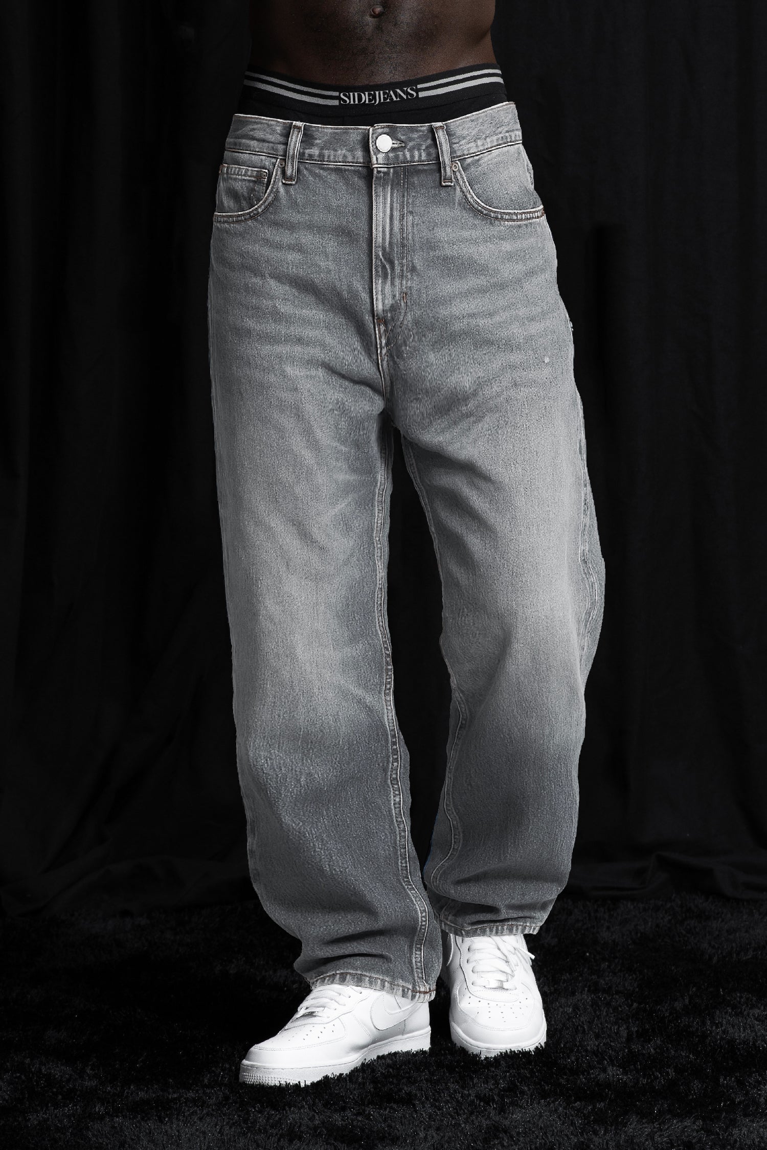 Baggy Fit - washed Denim