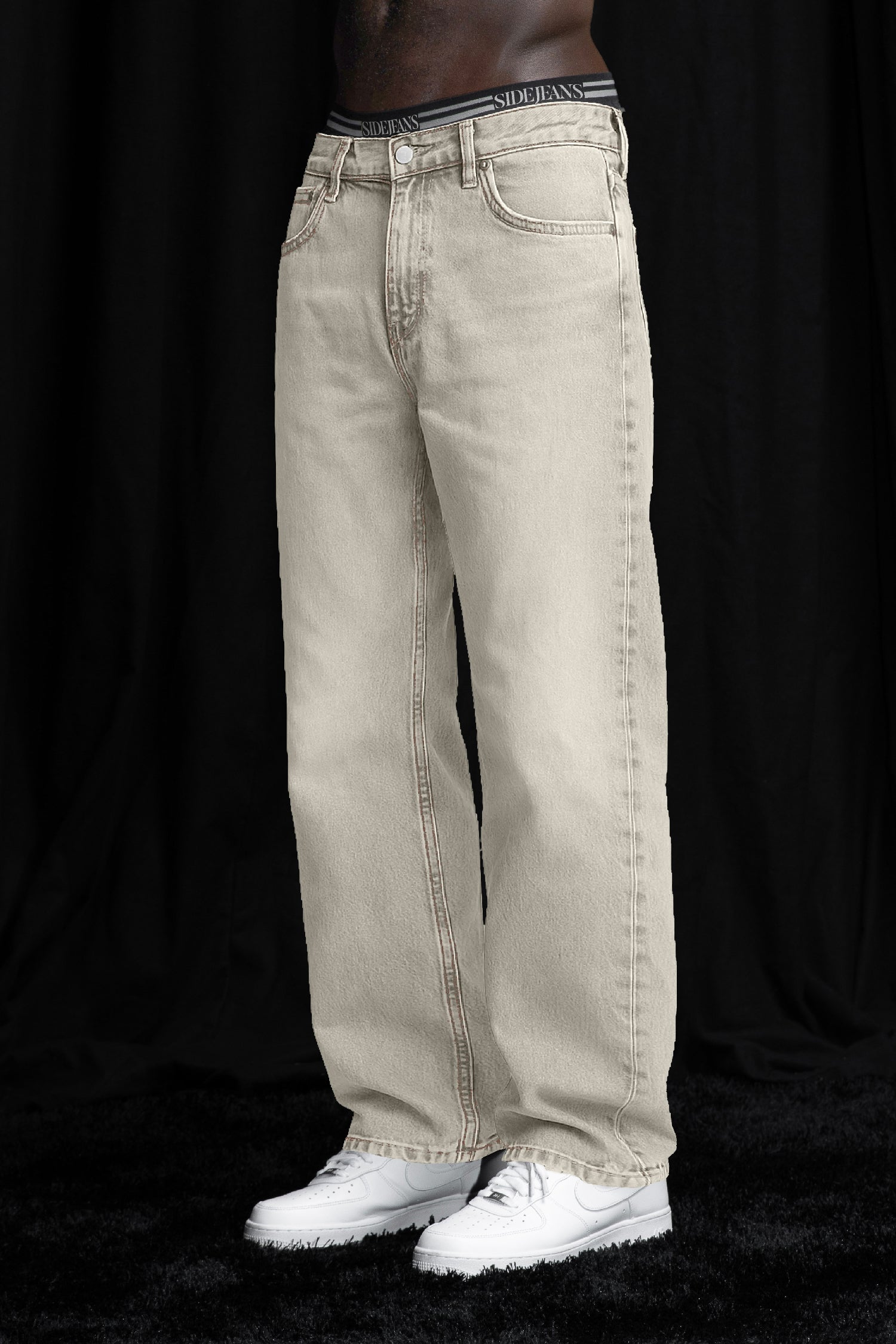 Straight Fit - washed  Denim