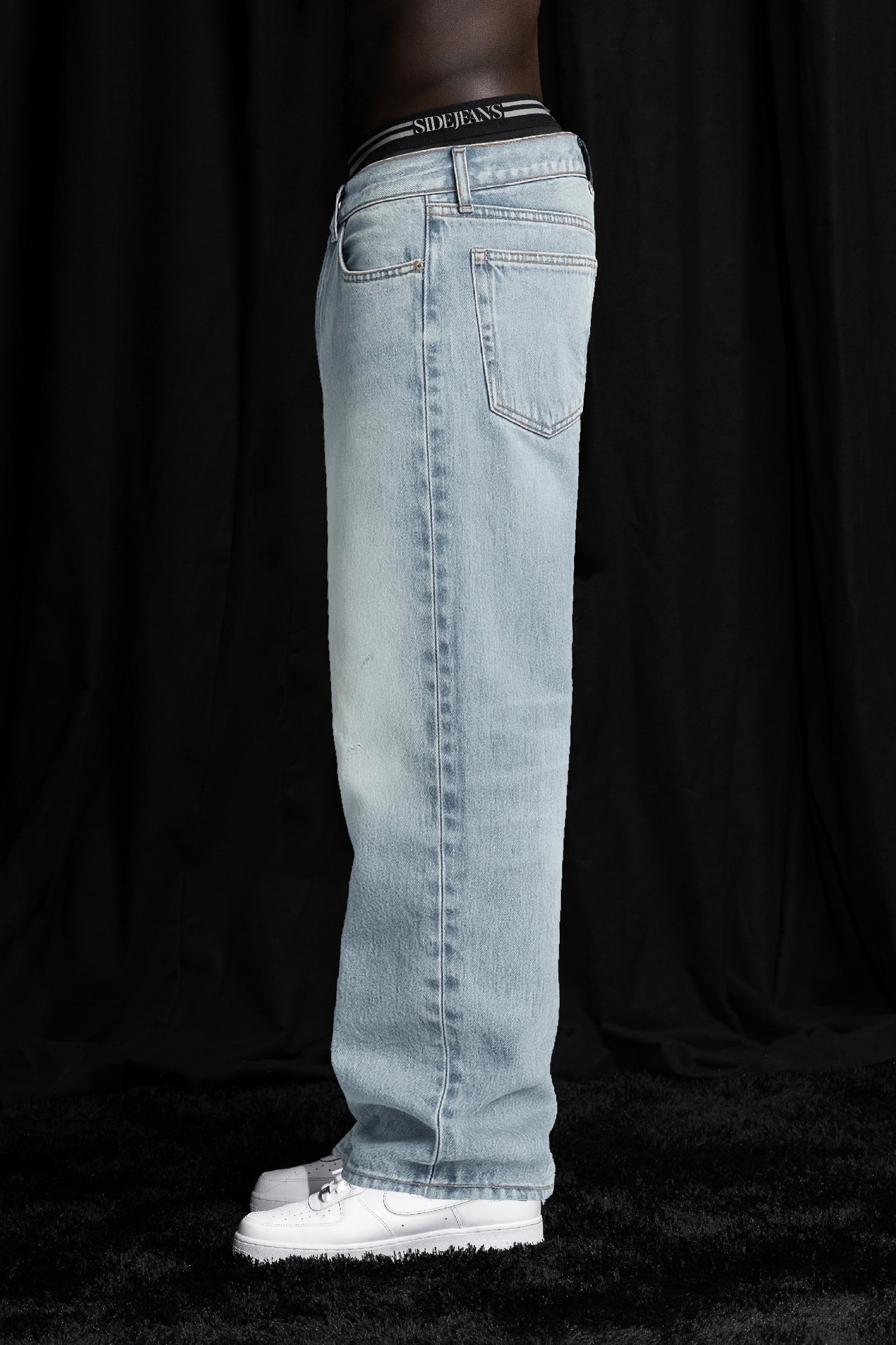 Baggy Fit - Washed Denim